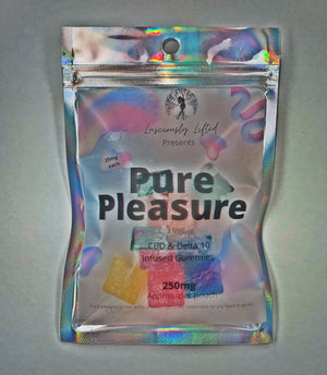 Pure Pleasure Hemp Gummies (25mg Delta 10)